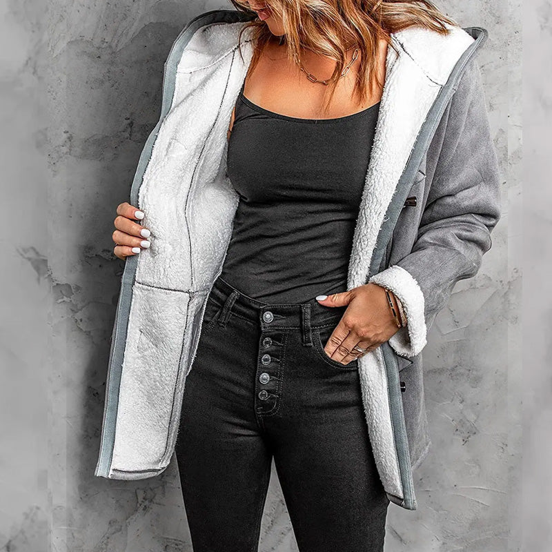 Heather | Cosy Luxe Toggle Coat