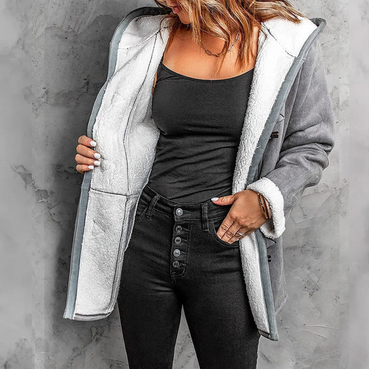 Heather | Cosy Luxe Toggle Coat