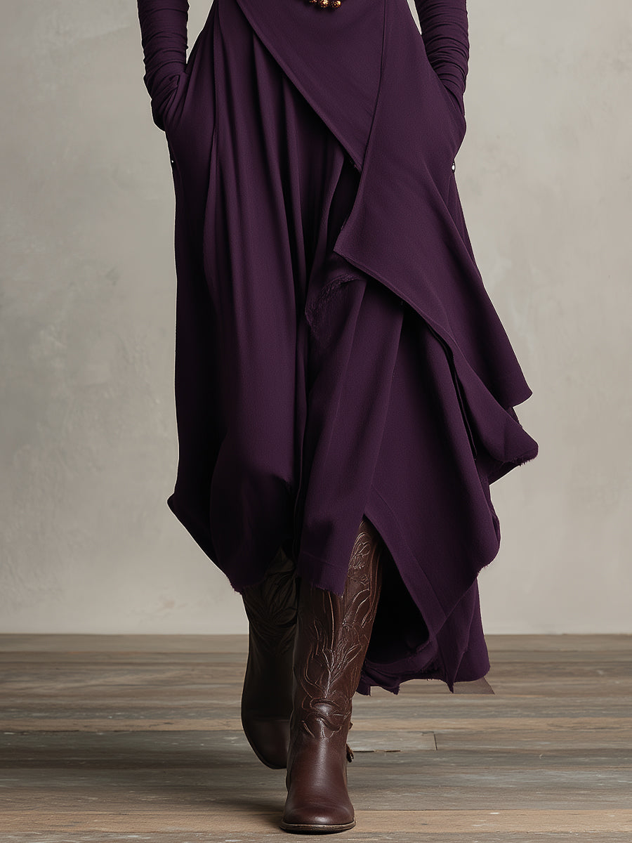 Lunori™ Natalia Knit Maxi Dress
