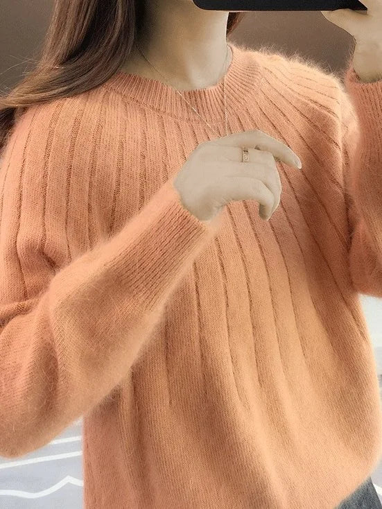Shereen | Fluffy Knit Sweater