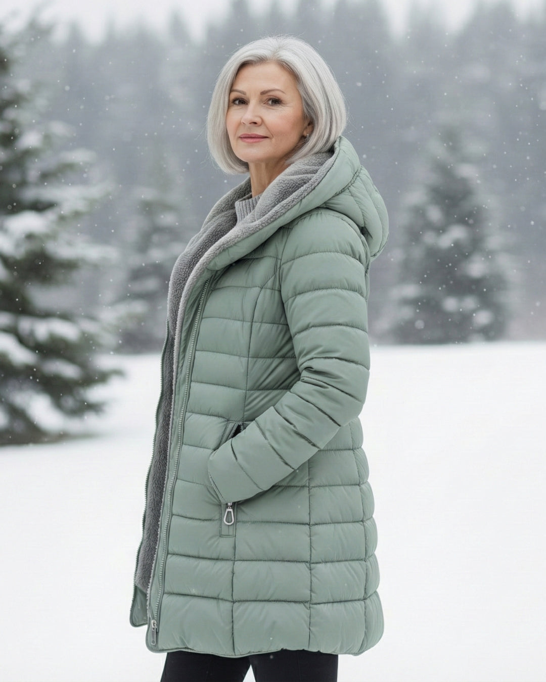 FLEECE| Lined Puffer Coat