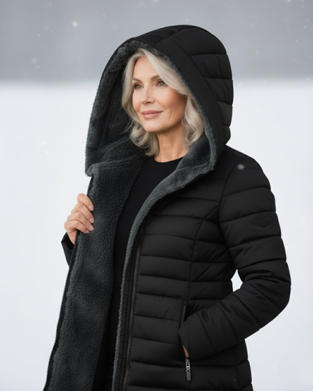 FLEECE| Lined Puffer Coat