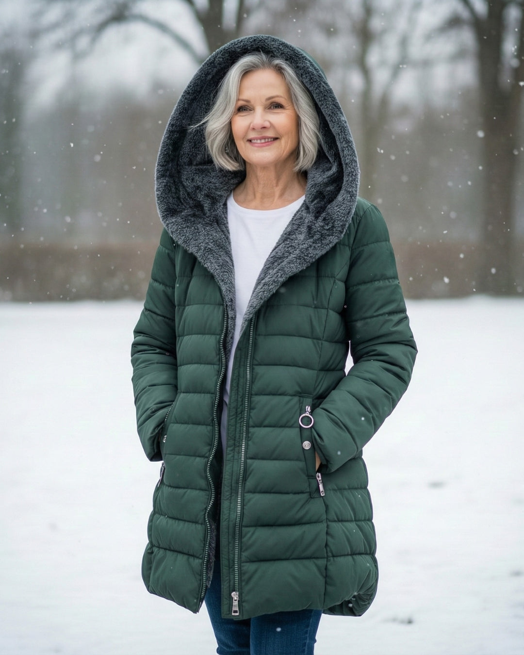 FLEECE| Lined Puffer Coat