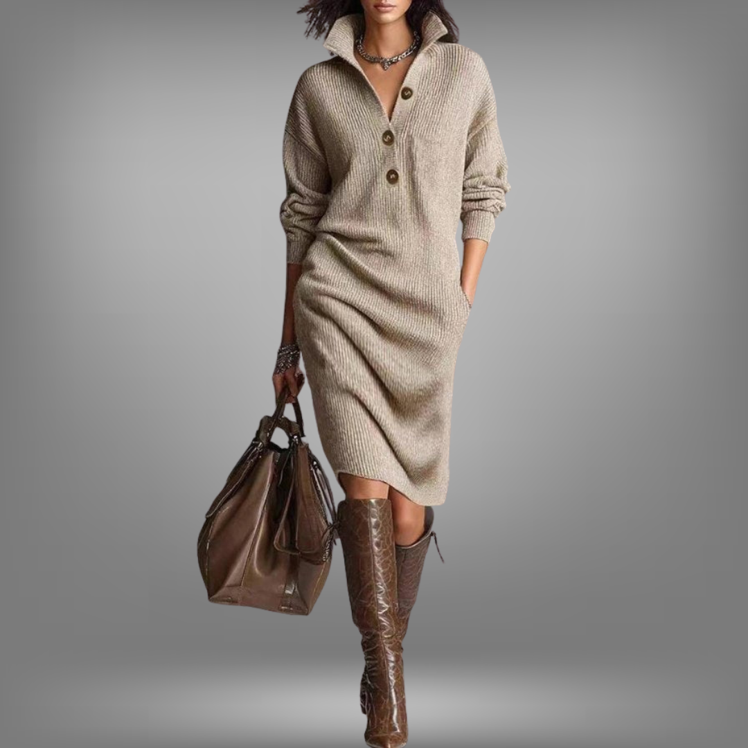 Lunori™ Jane Cozy Knit Dress