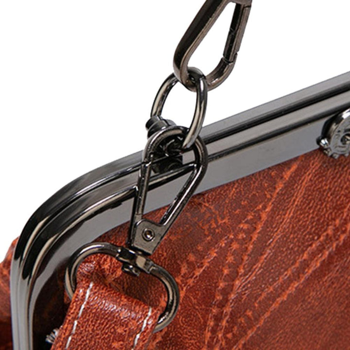 Terra – Vintage kiss-lock handbag