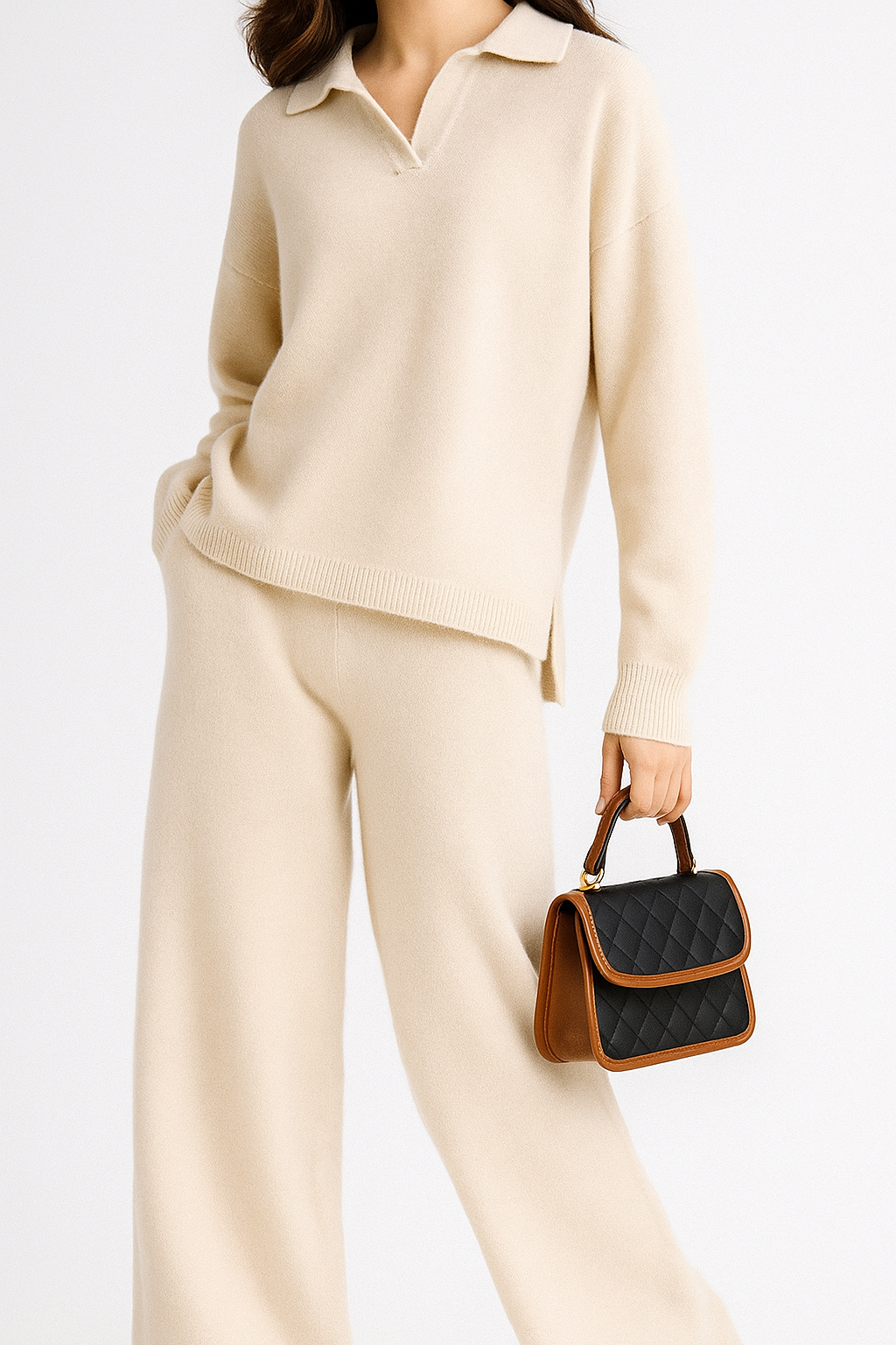 Grace | Polo Knit Set