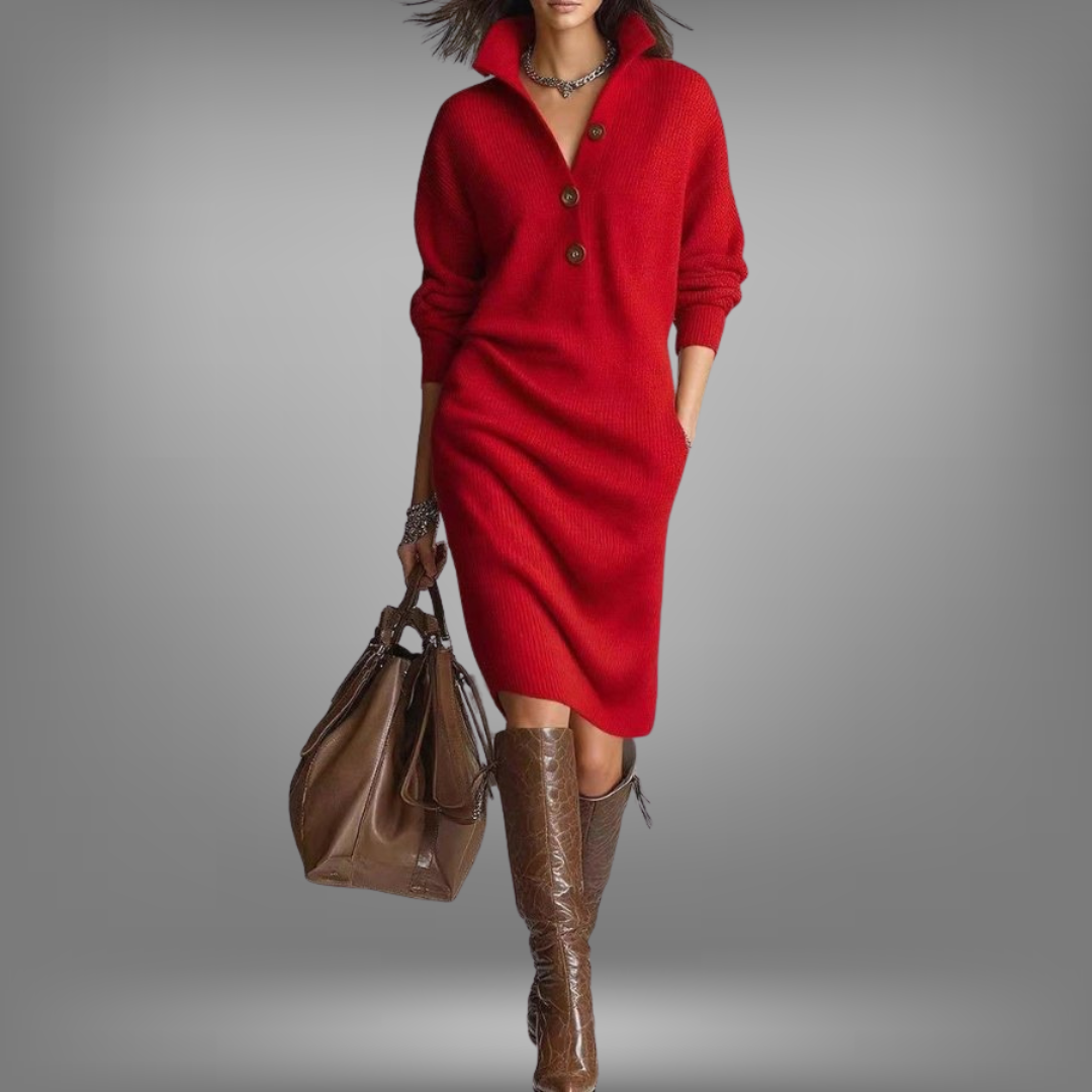 Lunori™ Jane Cozy Knit Dress