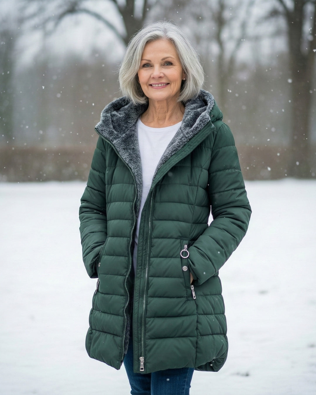 FLEECE| Lined Puffer Coat
