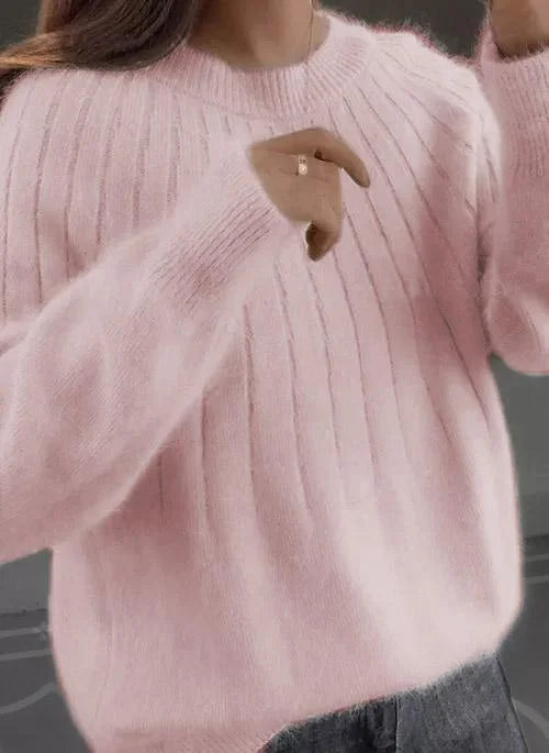 Shereen | Fluffy Knit Sweater