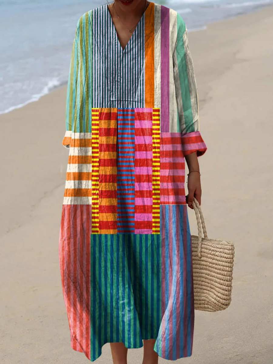 Livia | Breezy Summer Dress with Long Sleeves
