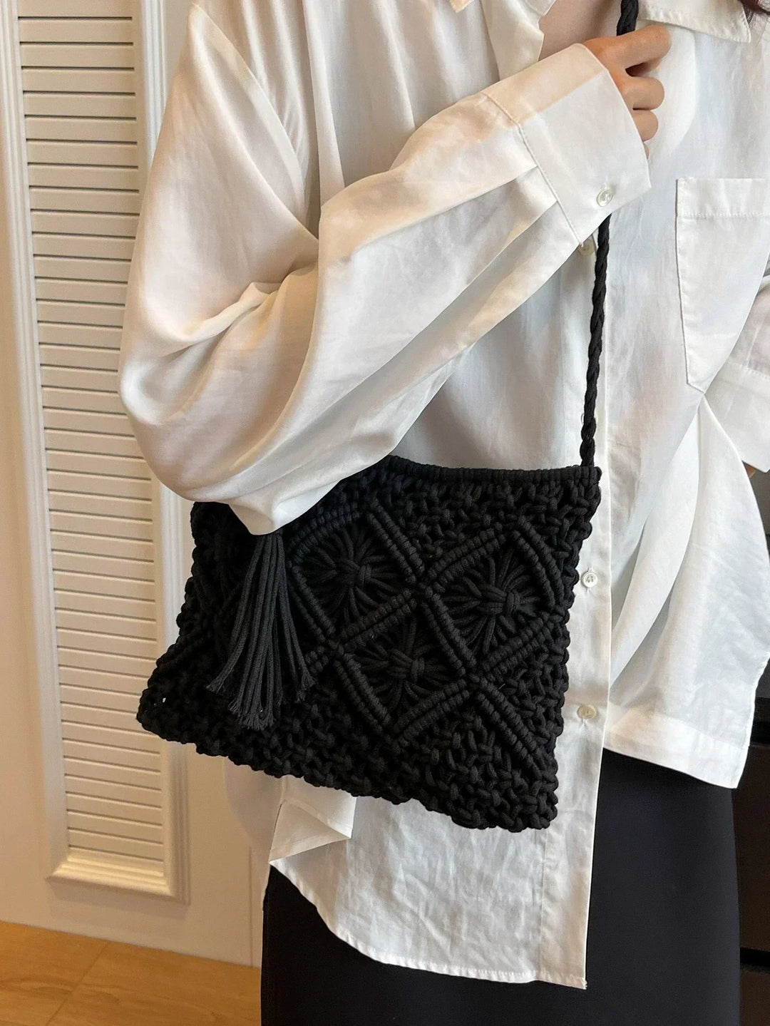 Weava – Stylish Woven Shoulder Bag