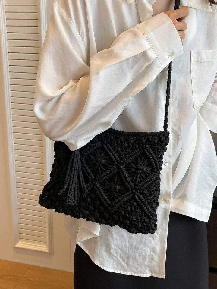 Weava – Stylish Woven Shoulder Bag