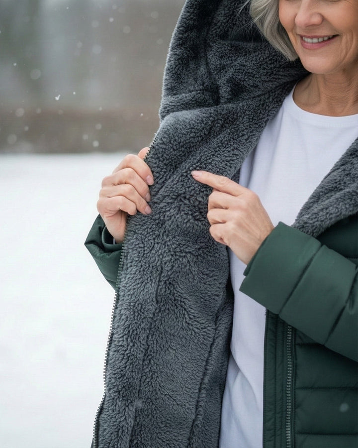 FLEECE| Lined Puffer Coat