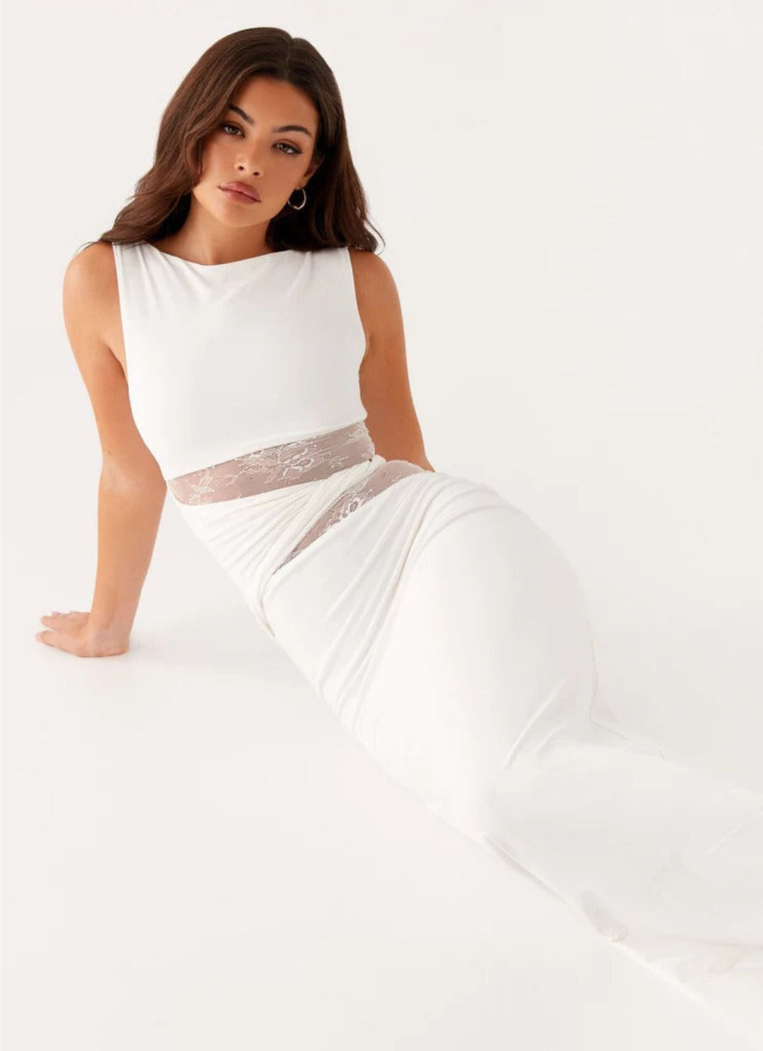 Bronagh | Maxi Dress with Cutouts & Lacing