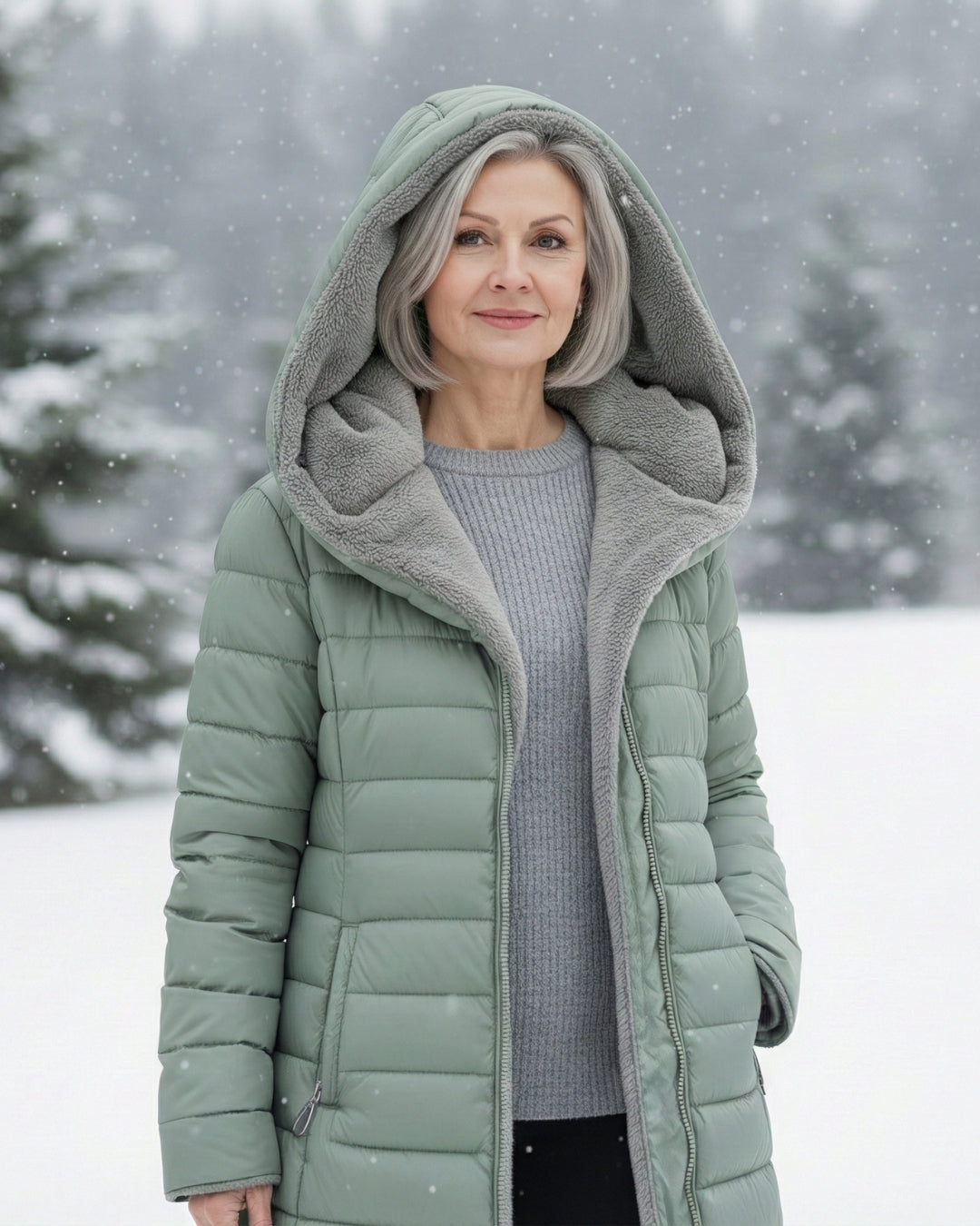 FLEECE| Lined Puffer Coat
