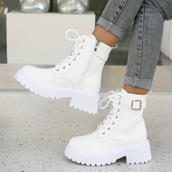 Emma & Lilly | Trendy Leather Boots