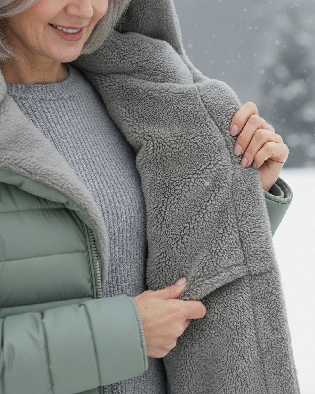 FLEECE| Lined Puffer Coat