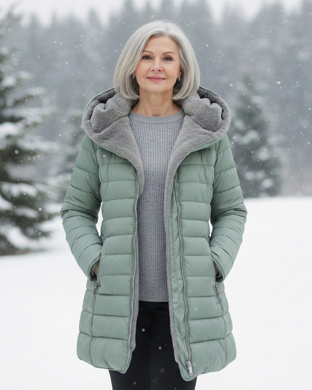 FLEECE| Lined Puffer Coat
