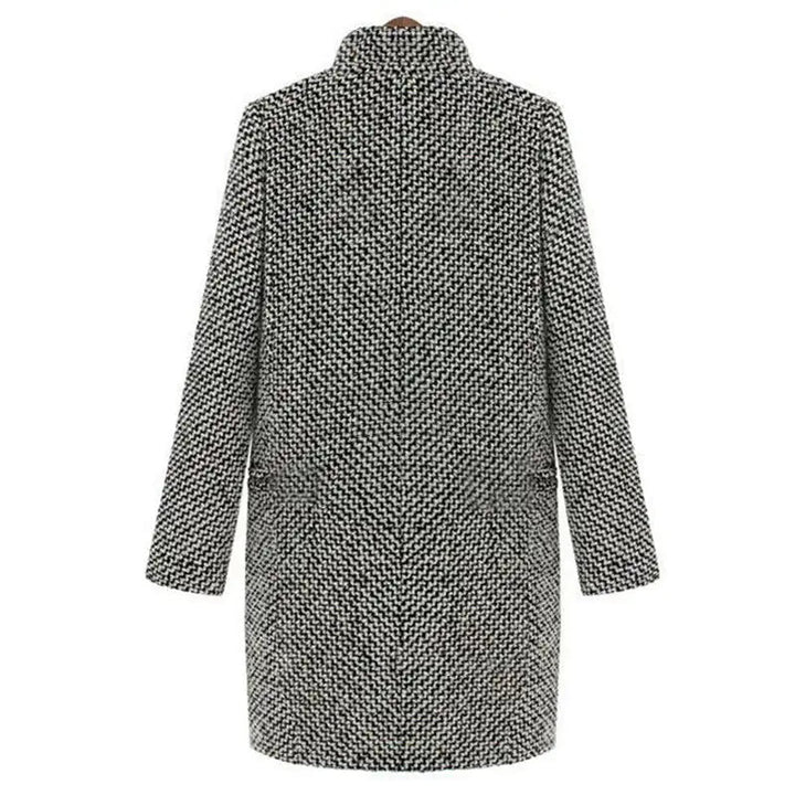 Yelana – Warm Long Coat With Single Button