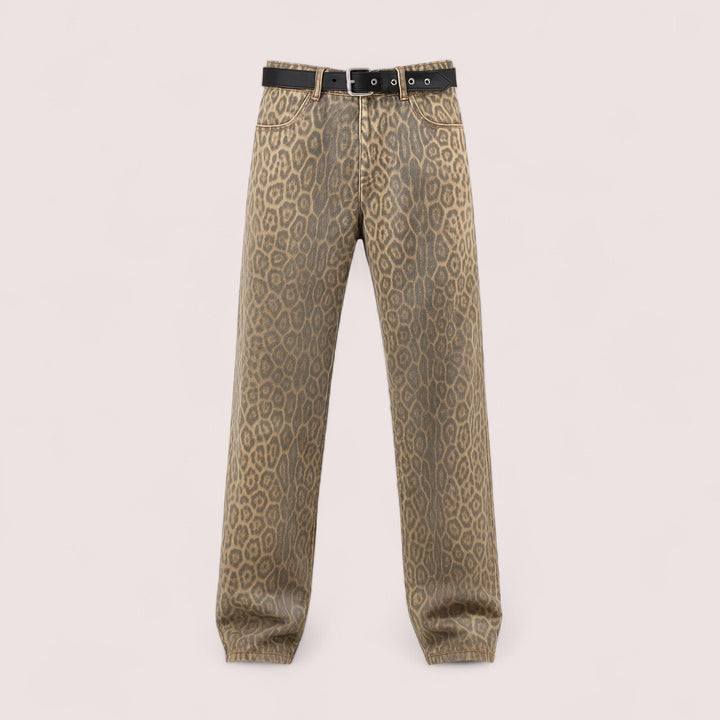Luvre-Dublin| Leopard Print Trousers