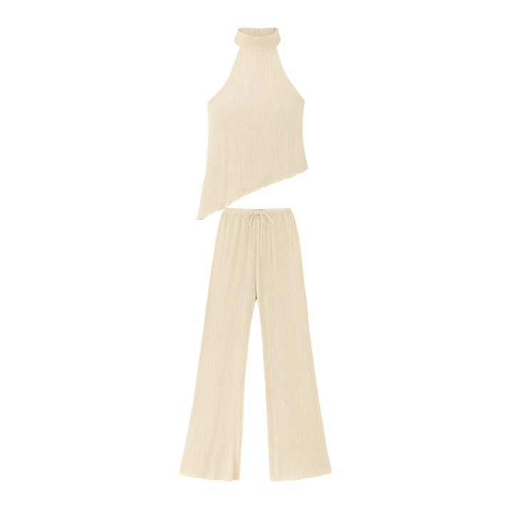 Luvre-Dublin|  Pleated Set