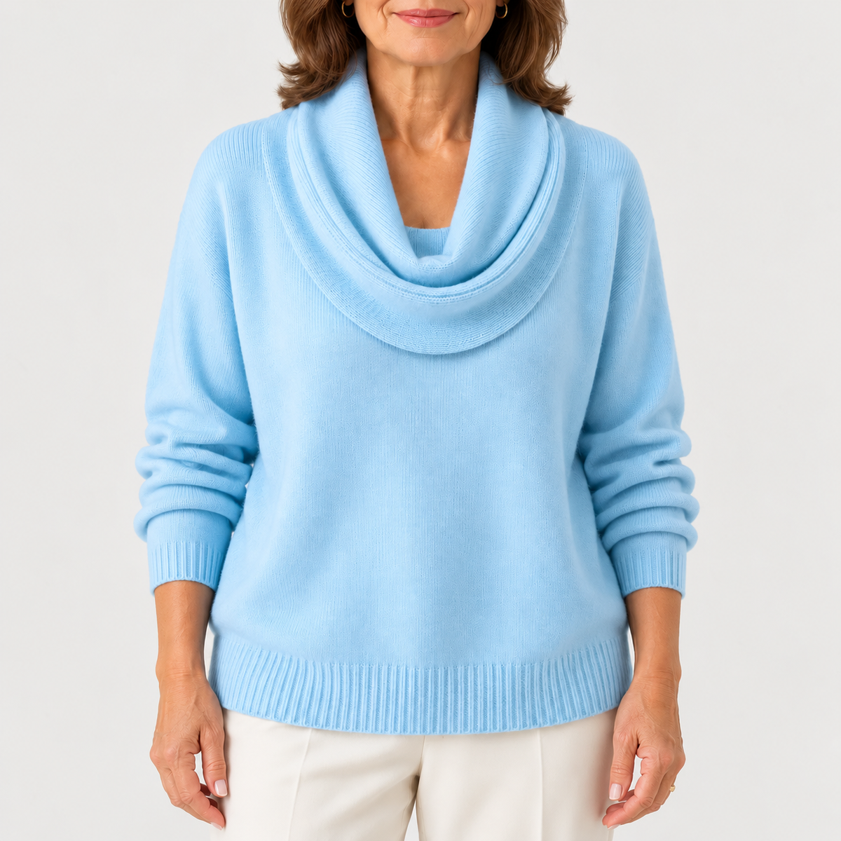 Carys | Soft Cowl Neck Jumper