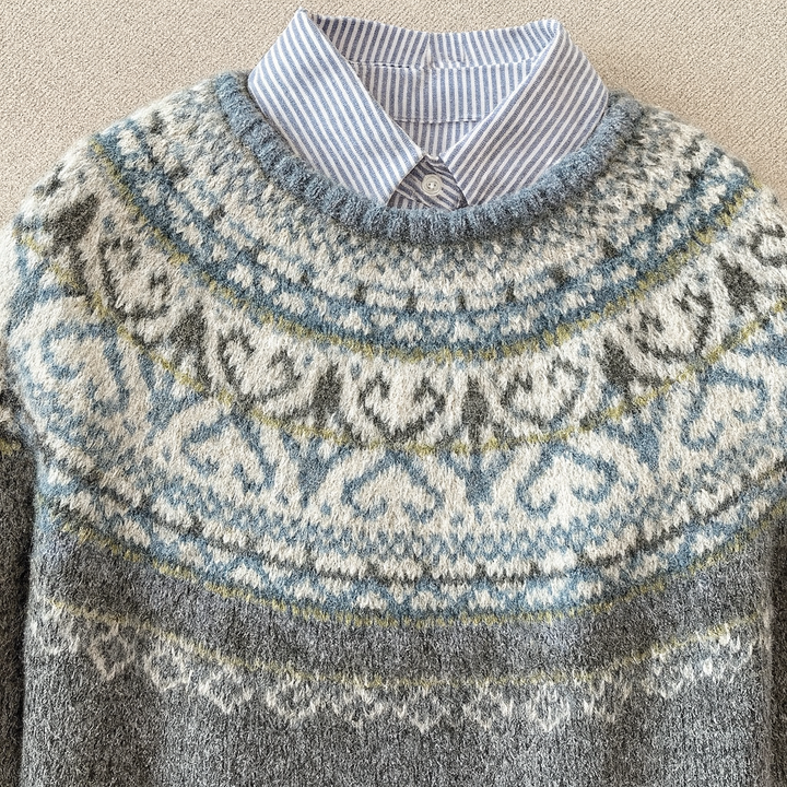 Ciara | Heritage Nordic Knit Sweater