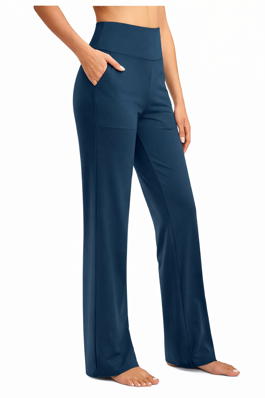 Karin | High-Waisted stretch Trousers