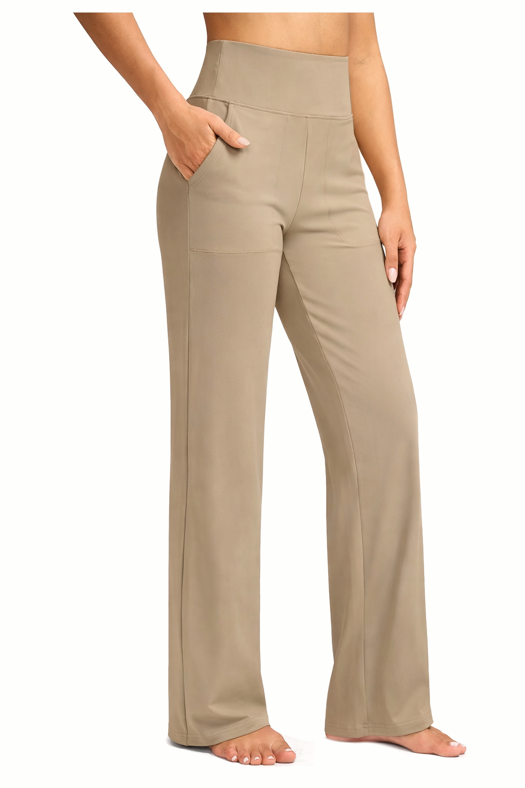 Karin | High-Waisted stretch Trousers