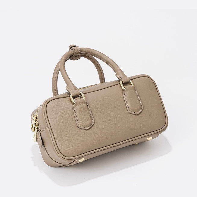 Vintage Genuine Leather Crossbody Handbag