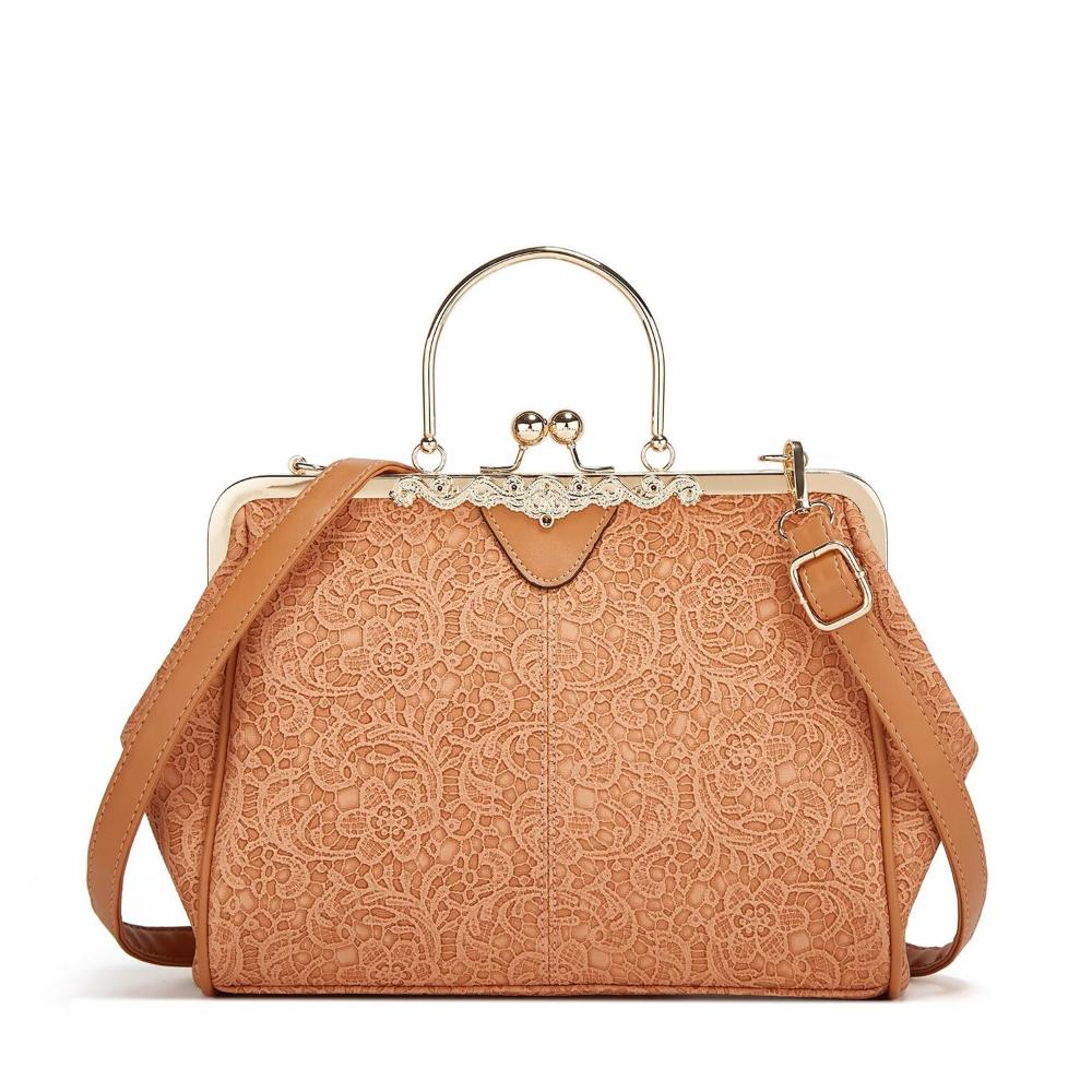 Terra – Vintage kiss-lock handbag