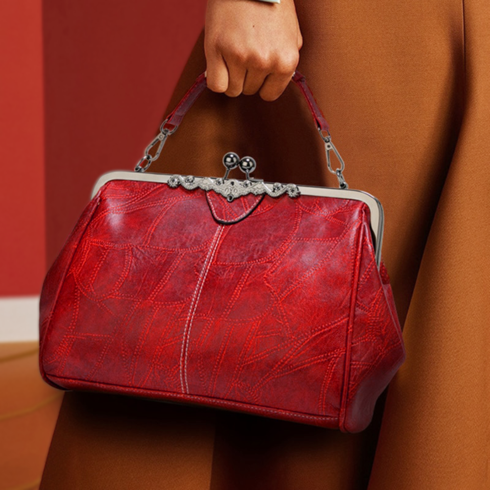 Terra – Vintage kiss-lock handbag