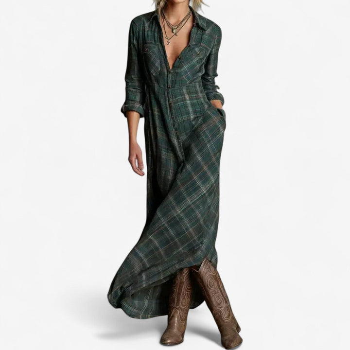 Lunori™ Timeless Maxi Chemise