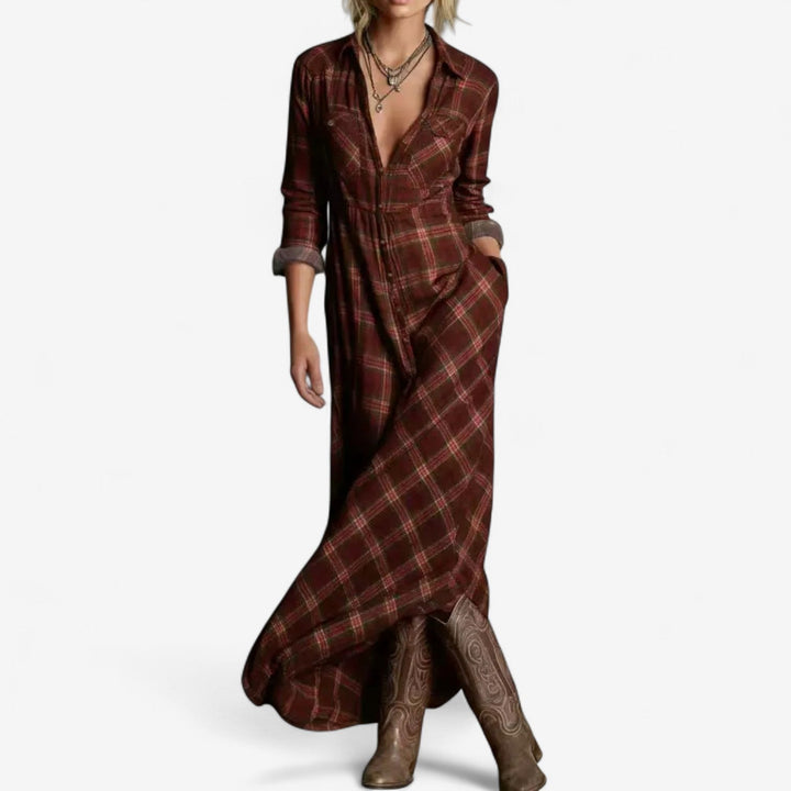 Lunori™ Timeless Maxi Chemise