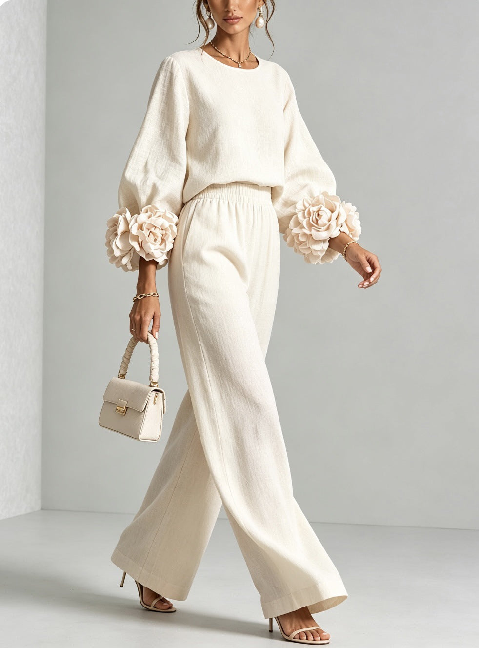 ROSALIE™ FLORAL CUFF TWO-PIECE SET