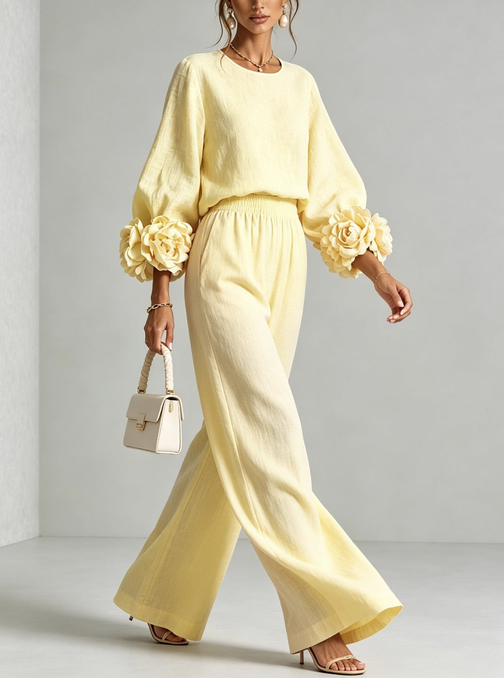ROSALIE™ FLORAL CUFF TWO-PIECE SET