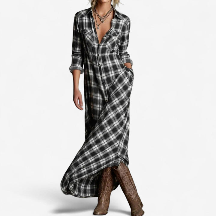 Lunori™ Timeless Maxi Chemise