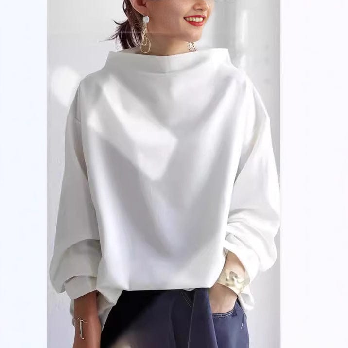 Lisa | High-neck relaxed top