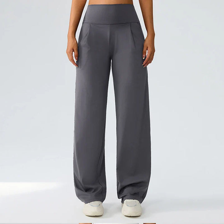 Joica | high-waisted wide trousers