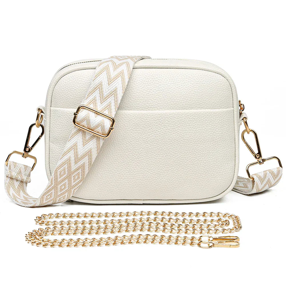 Emma & Lilly| Fins Leather Shoulder Bag
