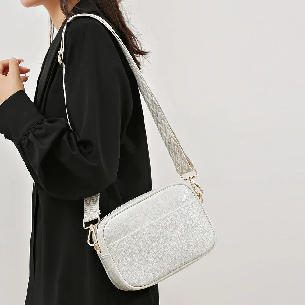 Emma & Lilly| Fins Leather Shoulder Bag