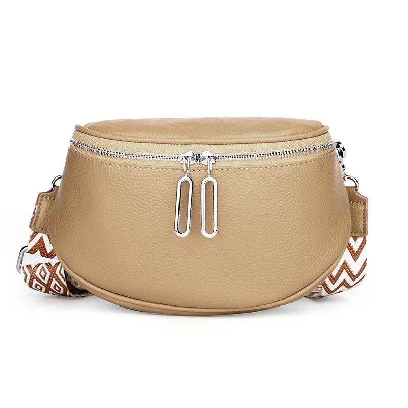 Indie | Refined Leather Shoulder Bag