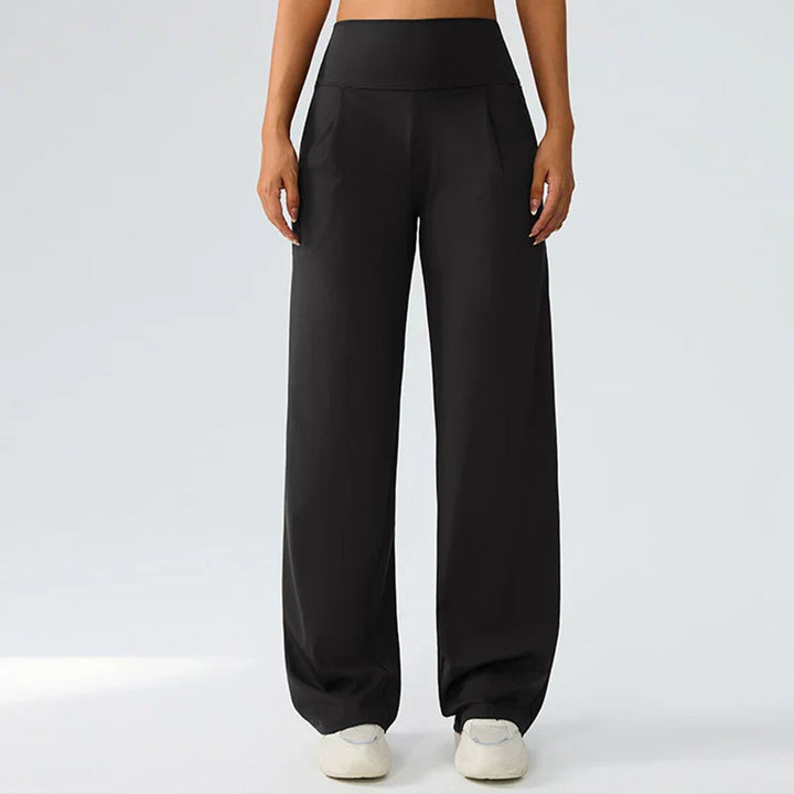 Joica | high-waisted wide trousers