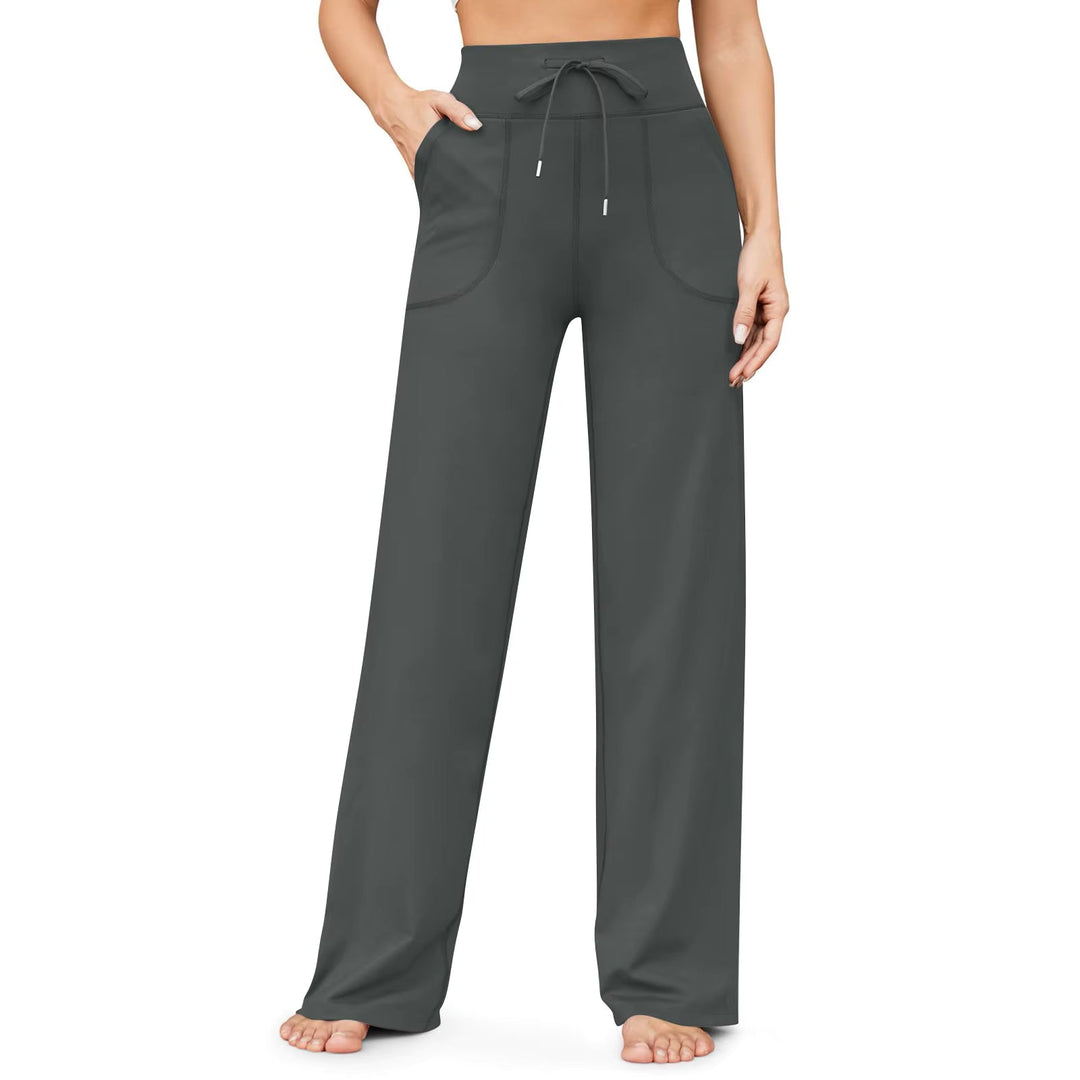 Nova | High Waist Wide Leg Trousers