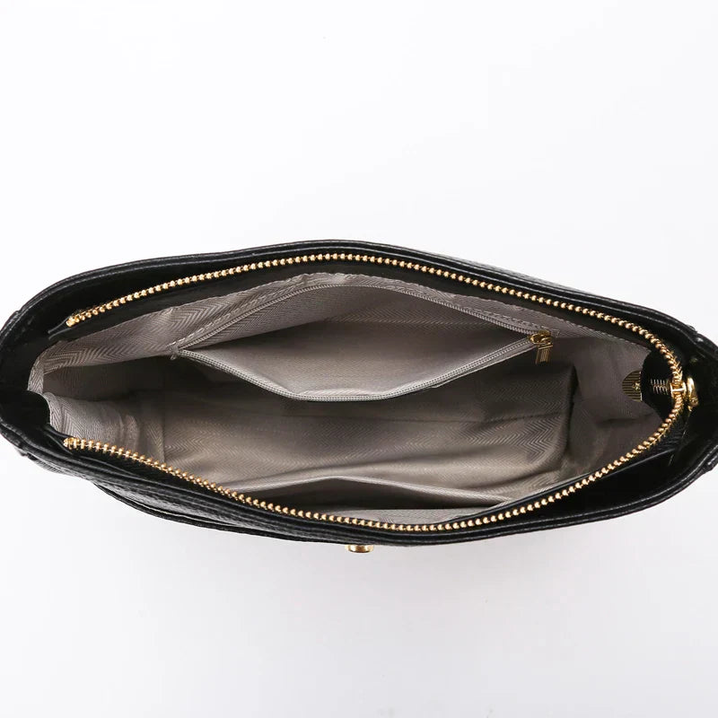 Juliet | Finely Stitched Leather Shoulder Bag