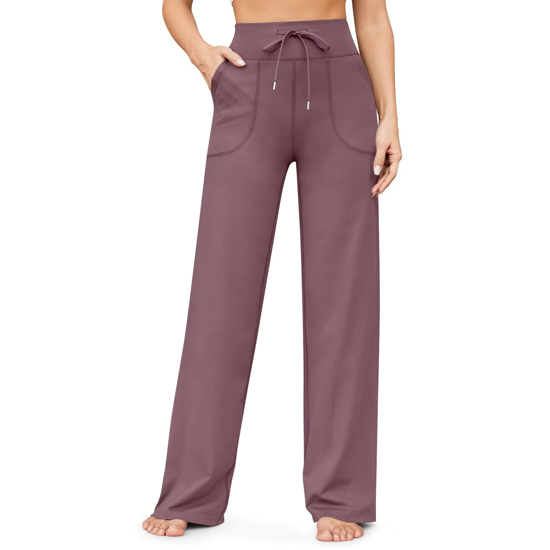 Nova | High Waist Wide Leg Trousers
