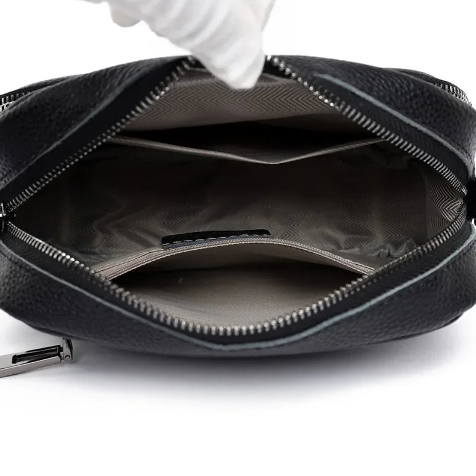 Emma & Lilly| Fins Leather Shoulder Bag