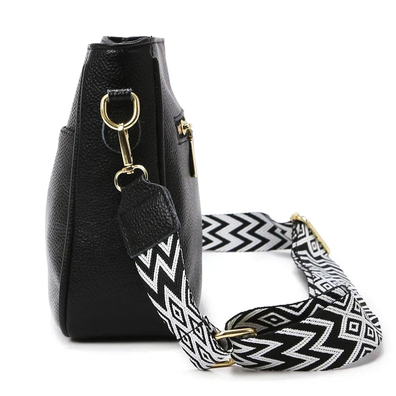 Juliet | Finely Stitched Leather Shoulder Bag