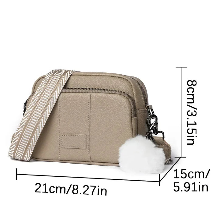 Maeve | Refined Leather Shoulder Bag