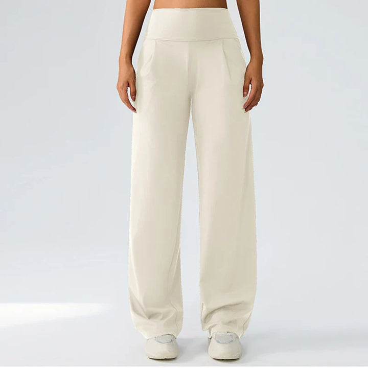 Joica | high-waisted wide trousers